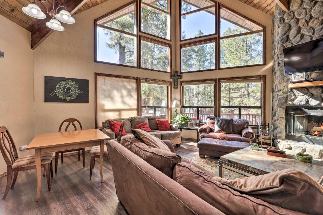 Munds Park Cabin With Fire Pit And Wraparound Porch! Exterior foto