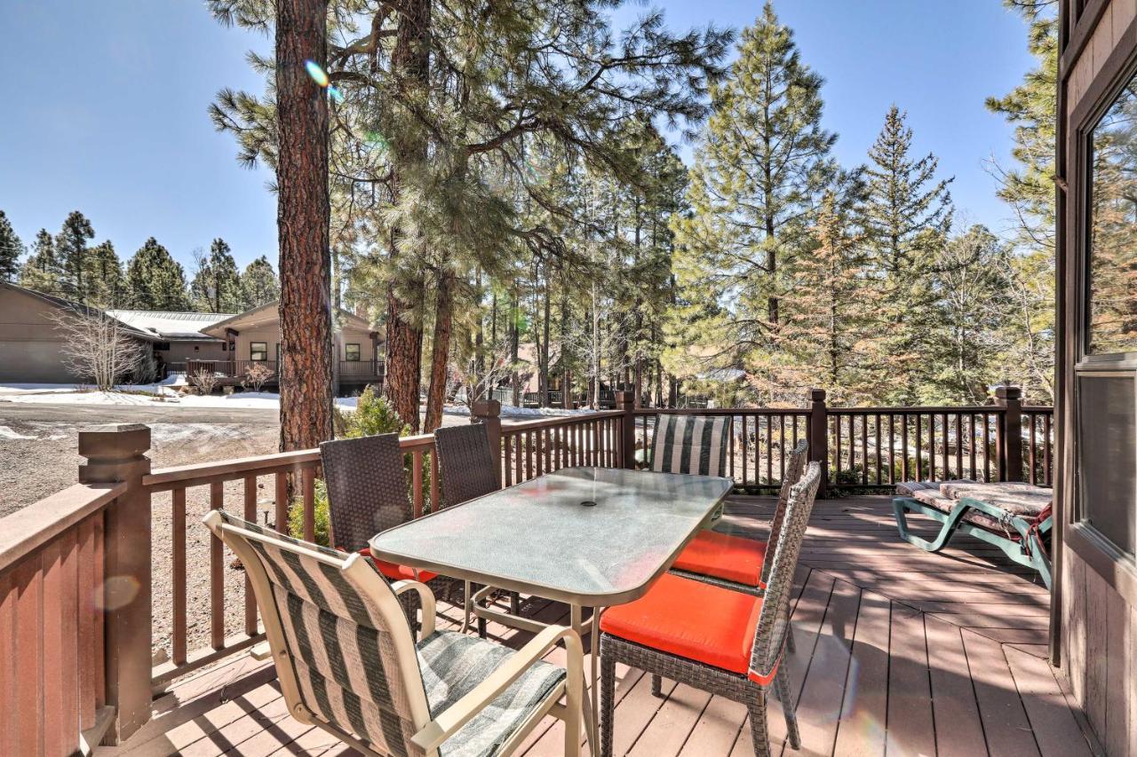 Munds Park Cabin With Fire Pit And Wraparound Porch! Exterior foto